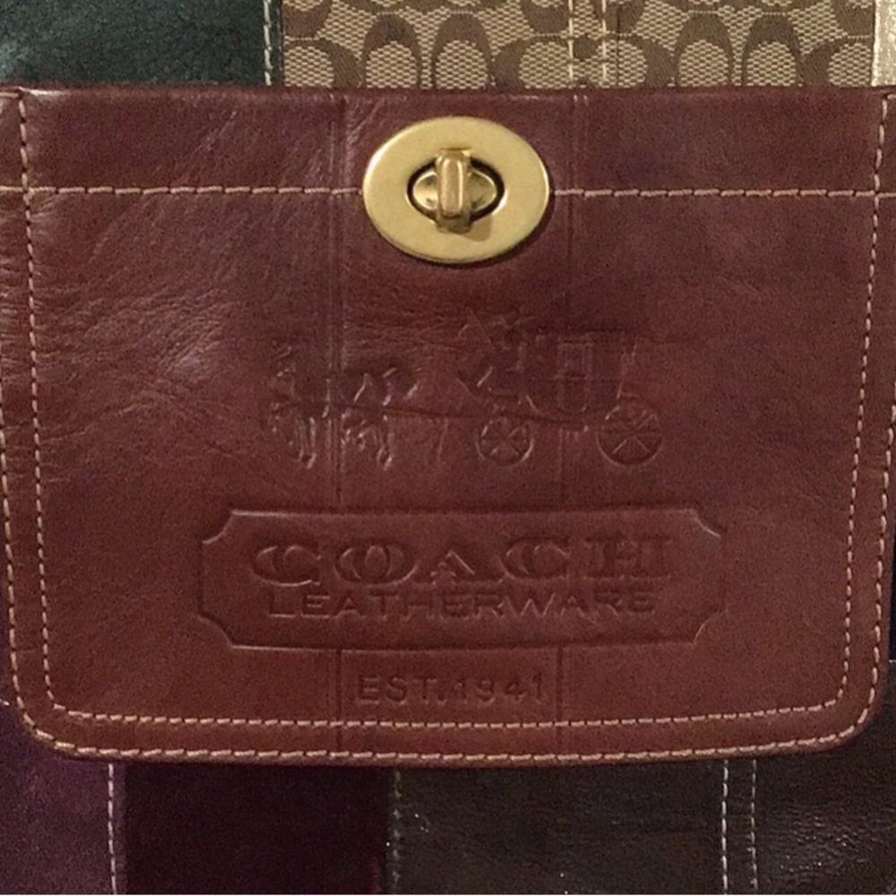 Coach Holiday Patchwork Bleecker Hobo Crossbody/S… - image 6